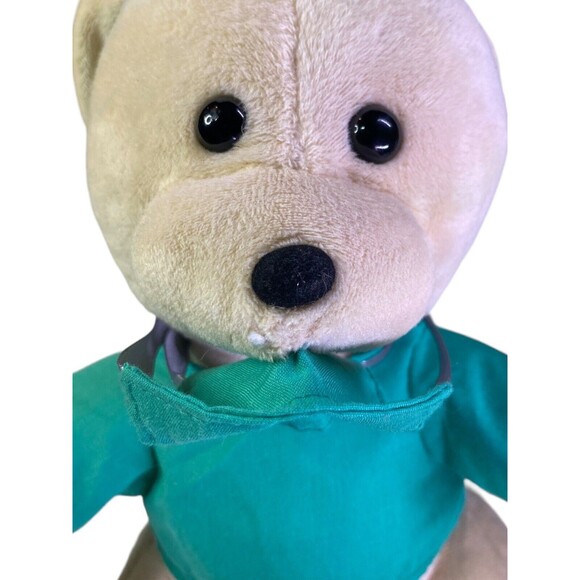 WISHPETS SCRUBS THE BEAR Plush SURGEON DOCTOR HEATHCARE 11” Stuffed Animal Toy - Picture 11 of 13